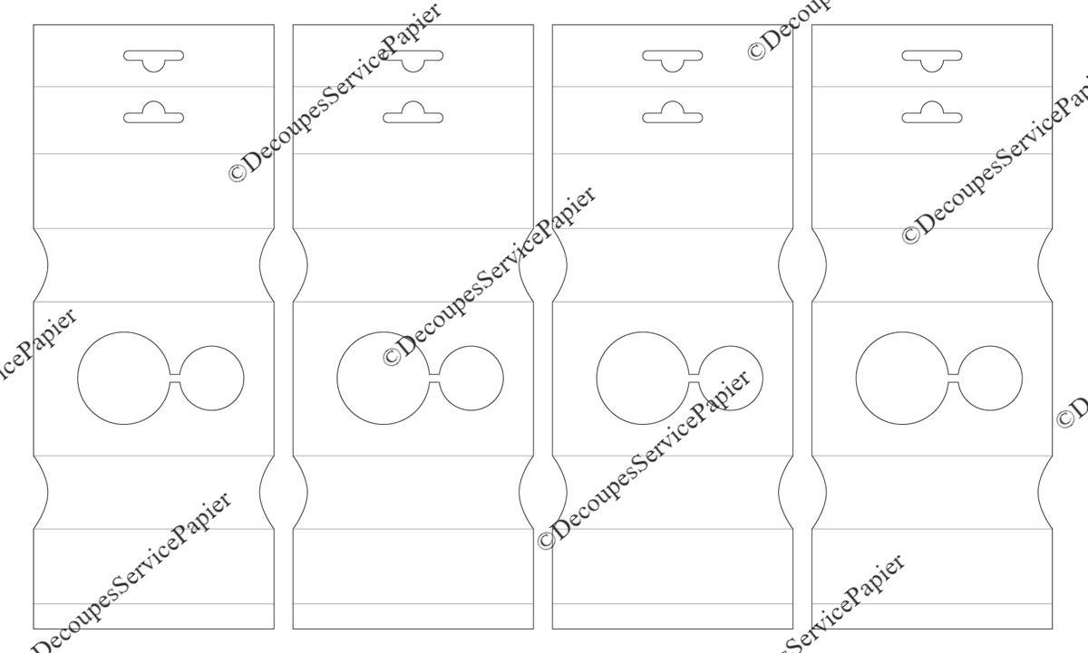 CAVALIER 125 X 315 - 4 poses 530 X 315